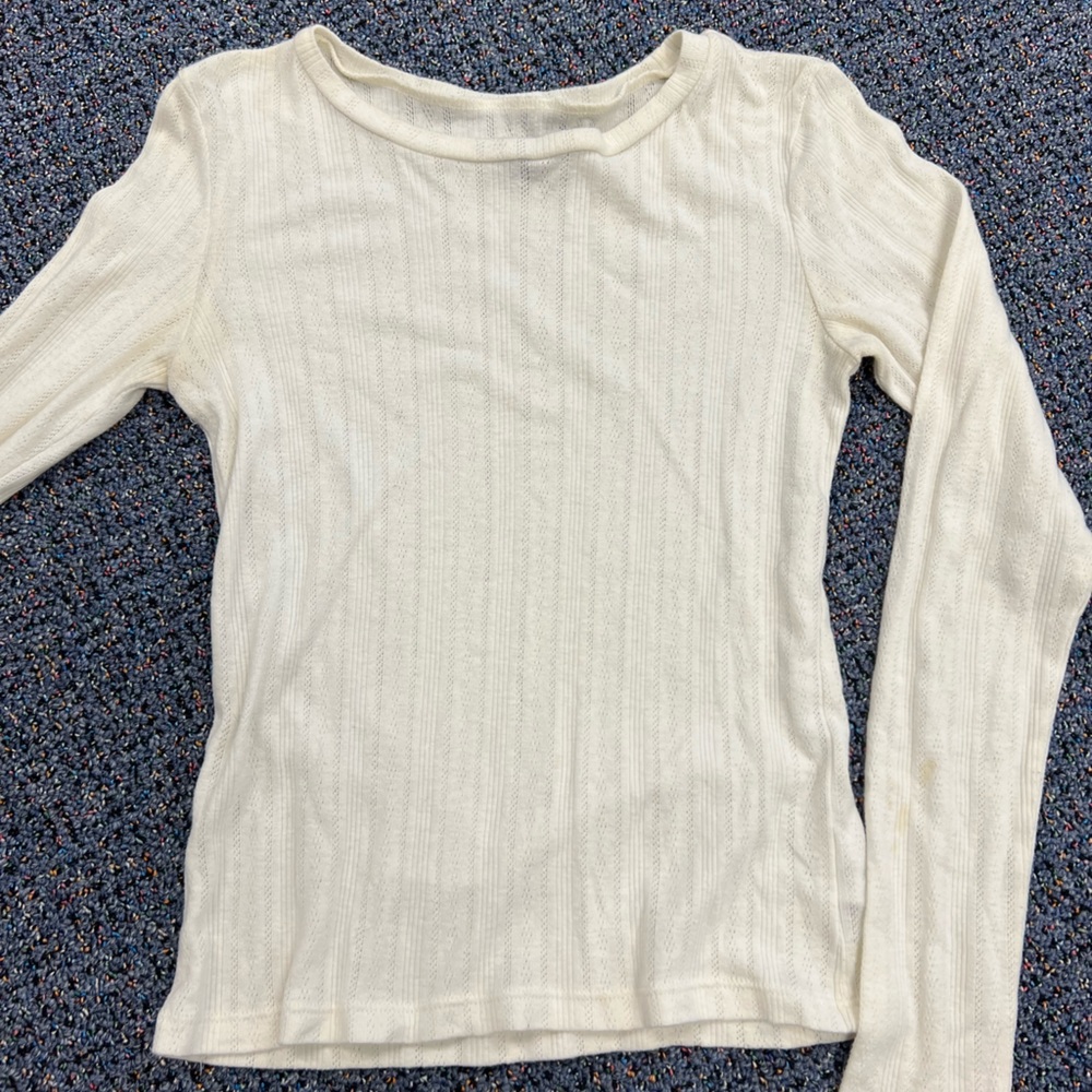 Lightweight American eagle knit long sleeve